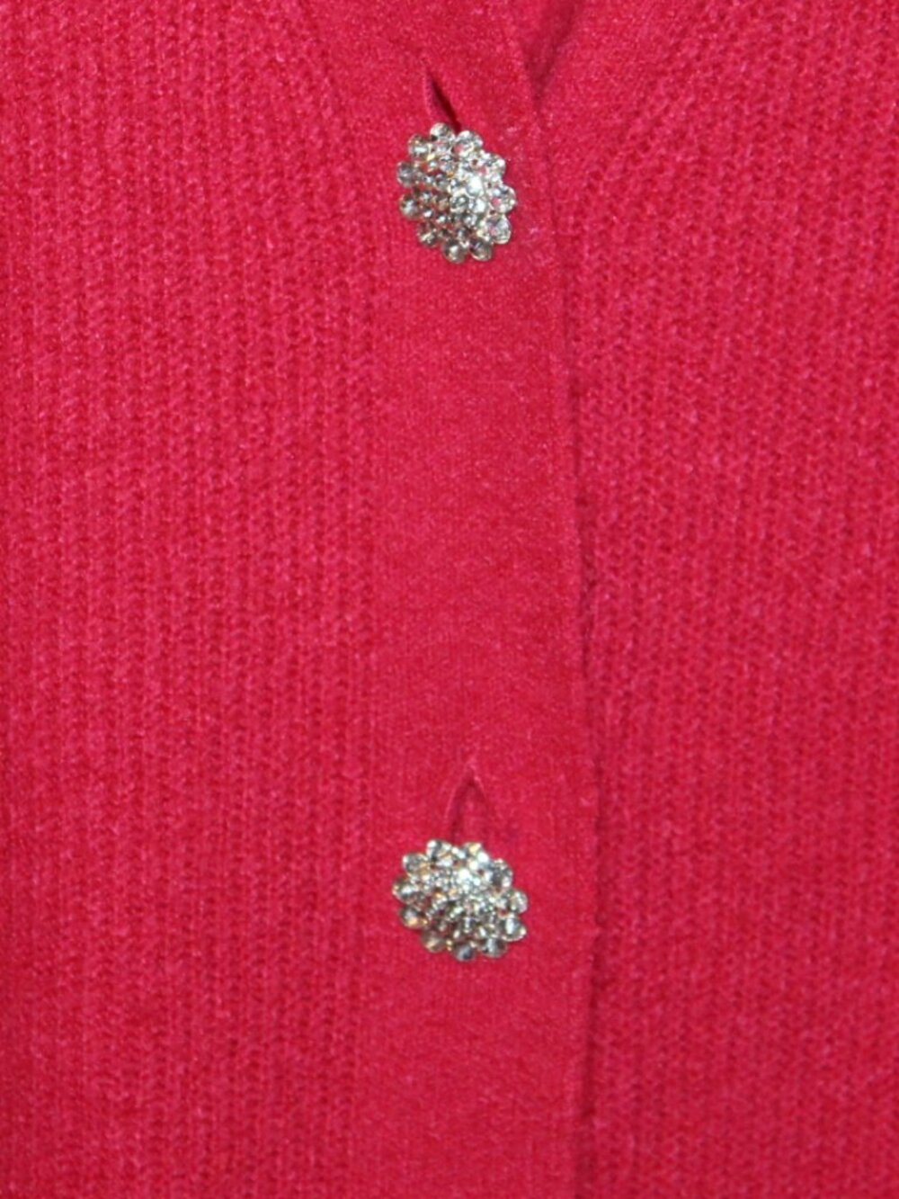 NWT AVA & VIV Bling button cardigan 3X(24/26W) Pretty/Nicely made - Picture 3 of 5